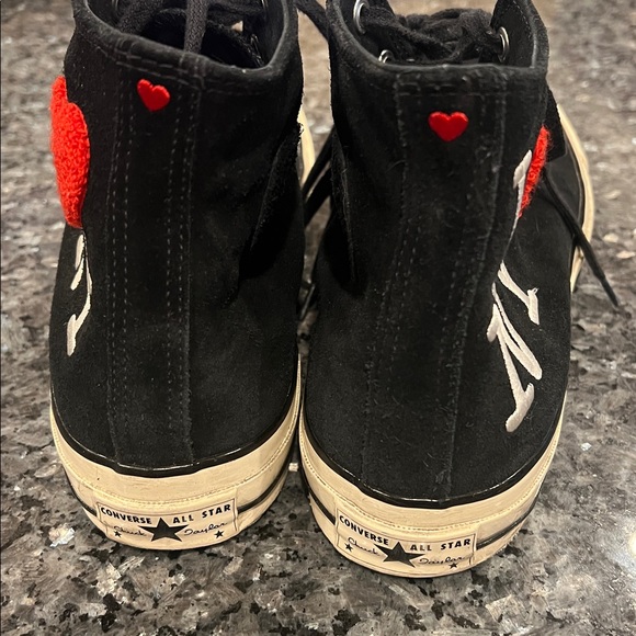 Black 'I Love NY' High-Top Sneakers‎ - Picture 3 of 8